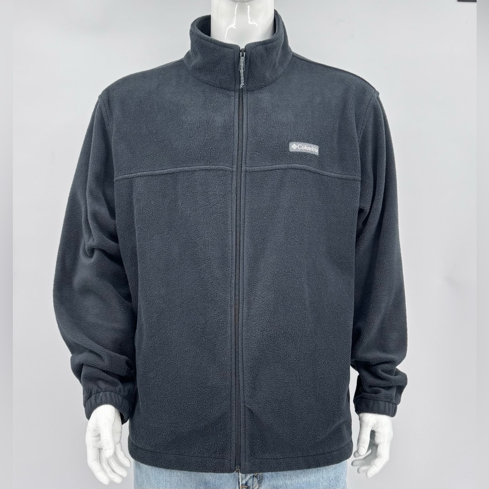 Columbia Navy Blue Fleece Jacket